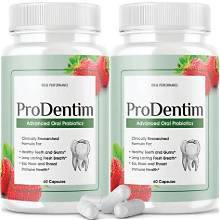 ProDentim oral probiotic supplement bottles